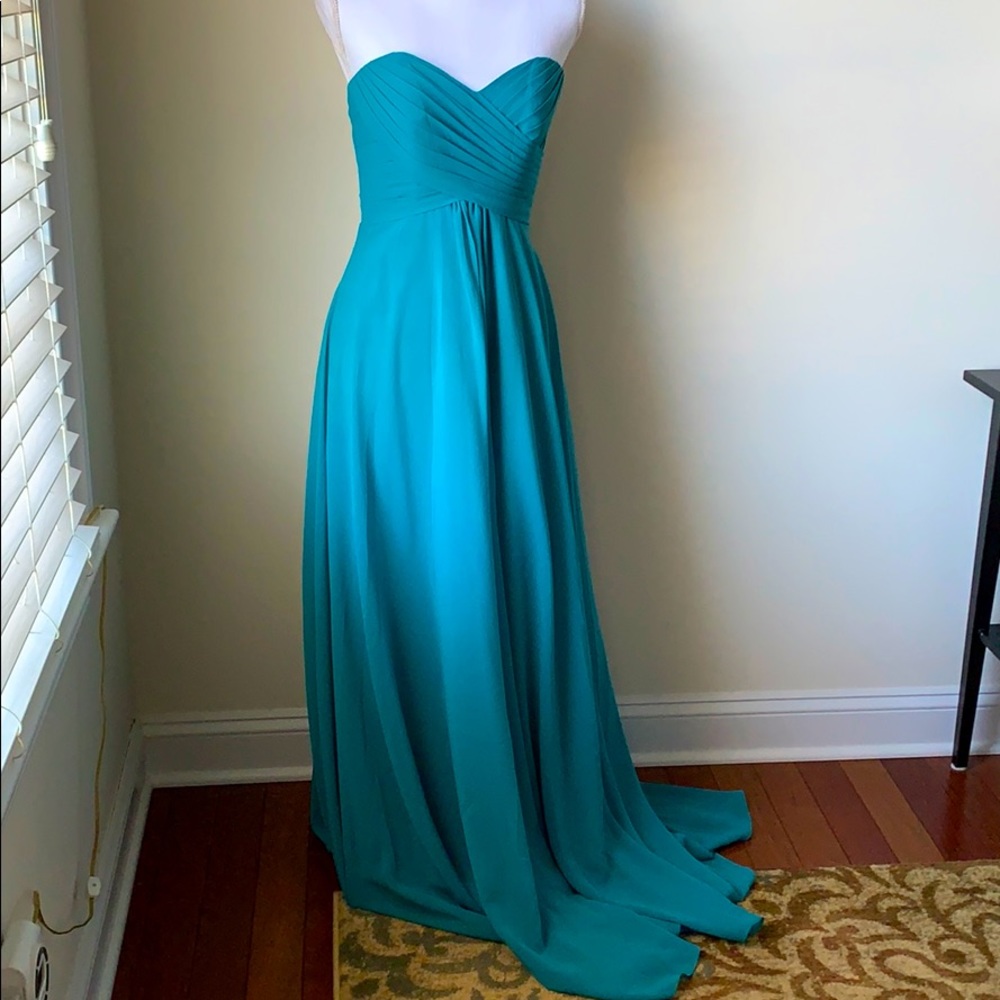 Allure Bridals Bridemaids strapless gown